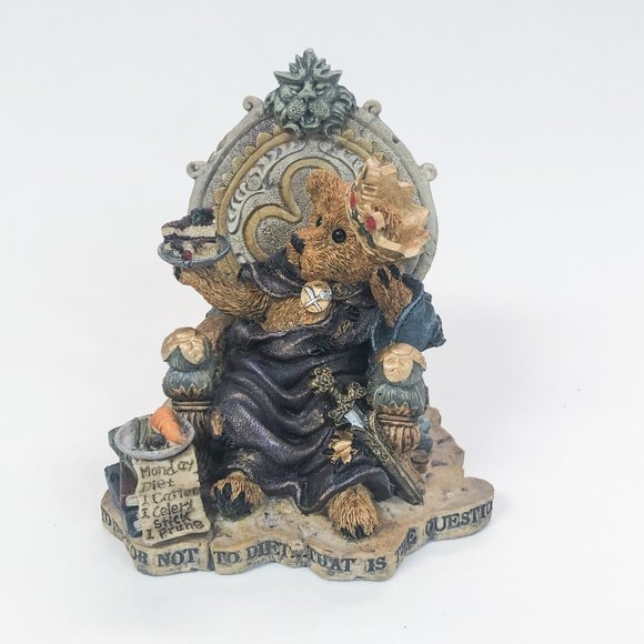 Boyds Bears and Friends Celebration Edition "Prince Hamalot" 1997 Figurine, Vtg - Picture 2 of 11